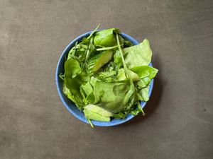 small fresh salad at Chef & Co in Prague
