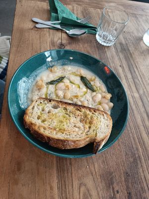 Butter beans at Chef & Co in Prague