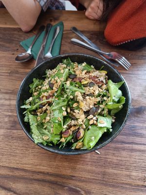 Quinoa salad at Chef & Co in Prague