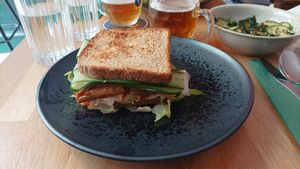 Yubi sandwich at Chef & Co in Prague