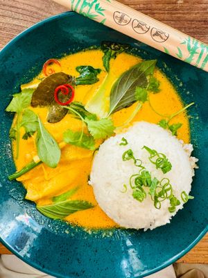 Curry  at Chef & Co in Prague