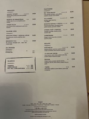   at Naša Hiša in Ljubljana