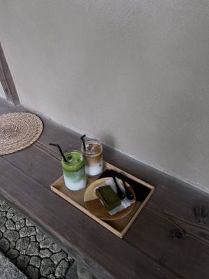   at Coffee Base NASHINOKI in Kyoto