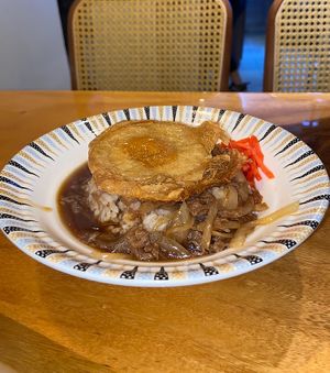 gyudon  at Moriya Izakaya in Central Singapore