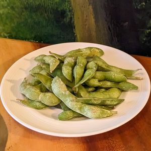 Vegan Edamame at Moriya Izakaya in Central Singapore