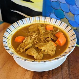 Vegan Japanese Curry Ramen at Moriya Izakaya in Central Singapore