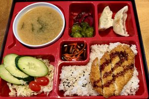 Bento  at Moriya Izakaya in Central Singapore