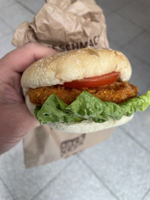 Vegan Crunchy Chicken  at backWERK in Nuremberg