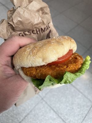Vegan Crunchy Chicken  at backWERK in Nuremberg