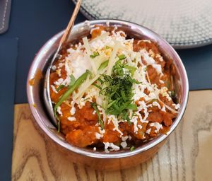 Be carefull  and repeat no cheese, cream etc... at The Curry House Indian Restaurant in Tashkent