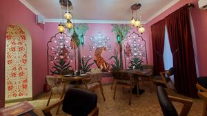 Inside at The Curry House Indian Restaurant in Tashkent