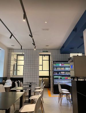 Interior space at Roots Ayala in Madrid