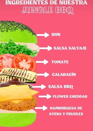  at Flower Burger in Madrid