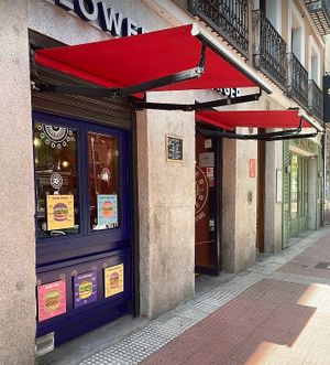  at Flower Burger in Madrid