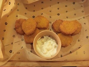  at Flower Burger in Madrid