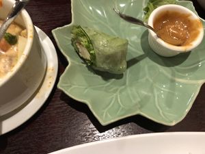 Fresh roll with tofu at Peanut Sauce in Tacoma