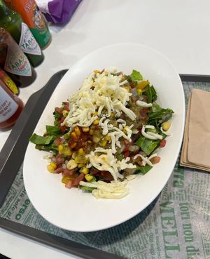 Vegetarian burrito bowl.  at Cactus - 켁터스 멕시칸그릴 in Busan