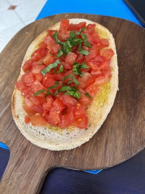 Bruschetta   at Bar Lido Assenza in Assenza