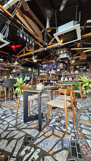 interior at Jack's Place in Chiang Rai