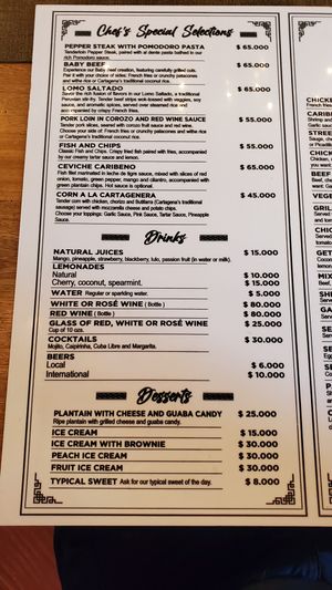  at Life is Good Restaurant Cartagena in Cartagena