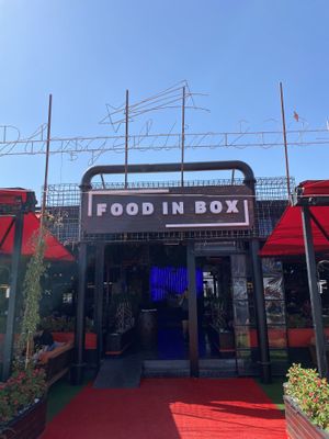 Front of the restaurant   at Food In Box in Antalya