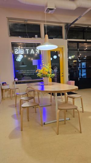 Inside at Kate's Ice Cream in Portland