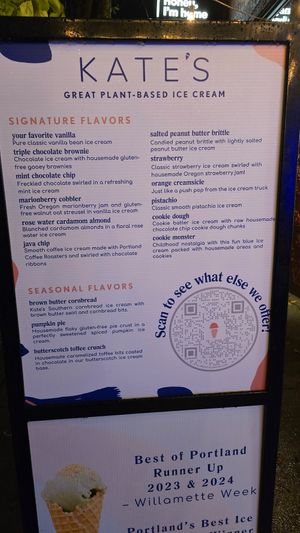  at Kate's Ice Cream in Portland