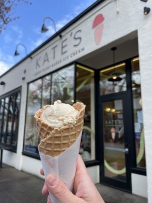   at Kate's Ice Cream in Portland