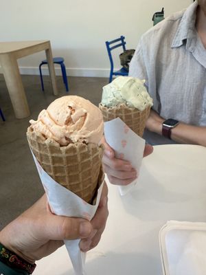   at Kate's Ice Cream in Portland