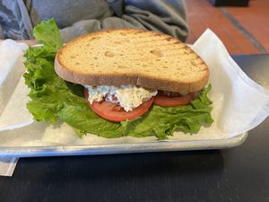 Chickpeas Tuna Sandwich  at Kind Burgers in San Antonio