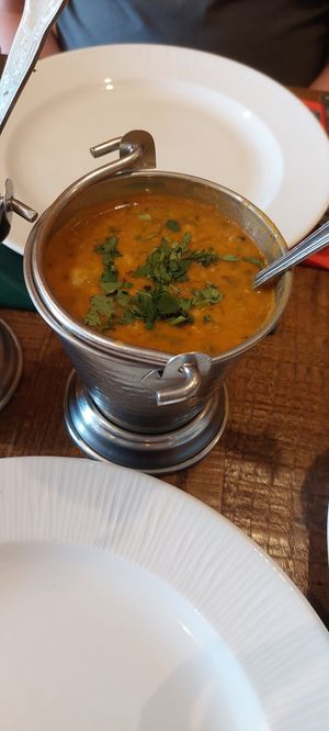 Dahl at Sanskruti Restaurant in Manchester