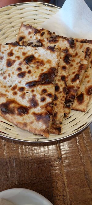 Paratha at Sanskruti Restaurant in Manchester
