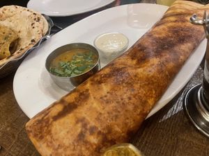 Mushroom Dosa   at Sanskruti Restaurant in Manchester