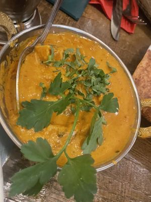 Jackfruit curry   at Sanskruti Restaurant in Manchester