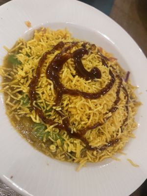 Starter, mash peas and gravy   at Sanskruti Restaurant in Manchester