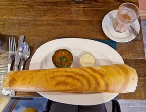 Masala dosa at Sanskruti Restaurant in Manchester