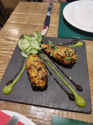 Tandoori tofu at Sanskruti Restaurant in Manchester