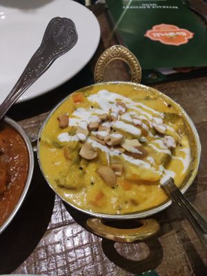 Korma at Sanskruti Restaurant in Manchester