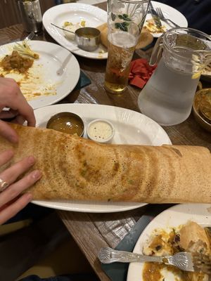   at Sanskruti Restaurant in Manchester