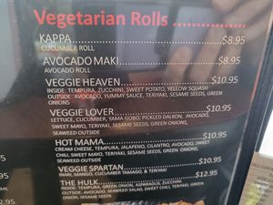 Best option is to do the "all you can eat"! Great pricing at Sumi Sushi in Carson City