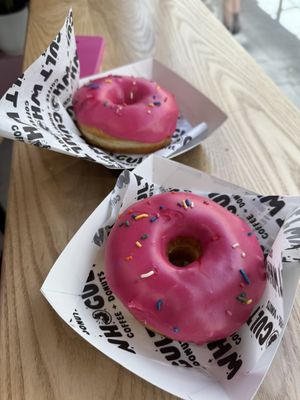 Homer donut  at Whocult in Cardiff