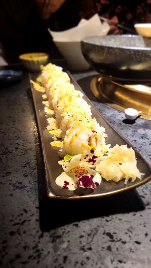 Tori Asa Roll at GUYSHI Bar + BBQ in Sheffield