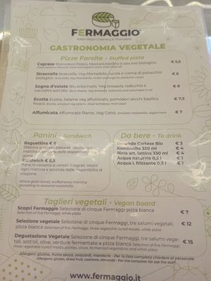  at Fermaggio Bistrot & Store in Rome