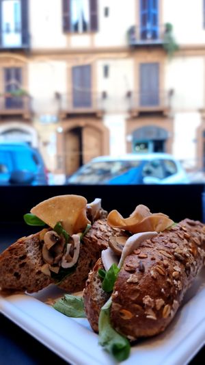 Sandwich at Fermaggio Bistrot & Store in Rome