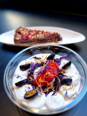 Desserts, the cream cheese was heavenly! at Fermaggio Bistrot & Store in Rome