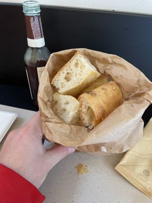 White Pizza  at Fermaggio Bistrot & Store in Rome