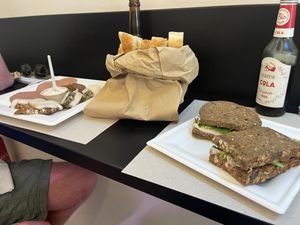 Sharing board  at Fermaggio Bistrot & Store in Rome