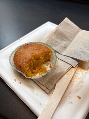 Carrot cake  at Fermaggio Bistrot & Store in Rome