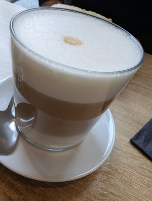 Latte at Kiwi Corner  in Mainz