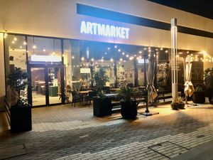 The venue at Art Market - Yas Bay in Abu Dhabi